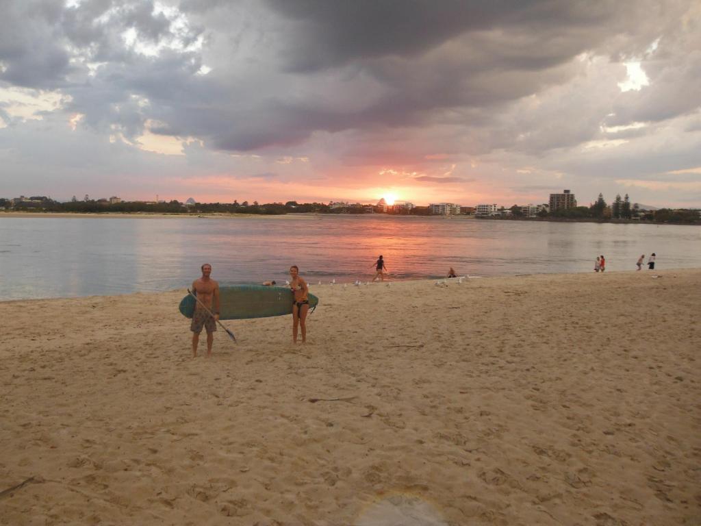 Caloundra Backpackers Vandrarhem Exteriör bild